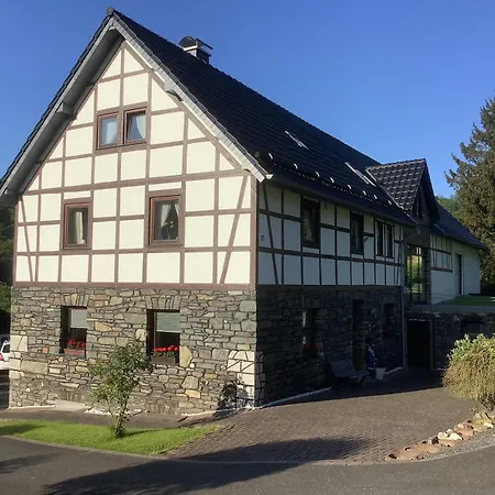 Berg Blick Eifler Bauernhaus Modern Restauriert Simmerath Buitenkant foto