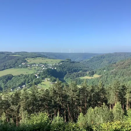Berg Blick Eifler Bauernhaus Modern Restauriert Simmerath Buitenkant foto