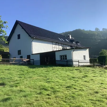 Berg Blick Eifler Bauernhaus Modern Restauriert Simmerath Buitenkant foto