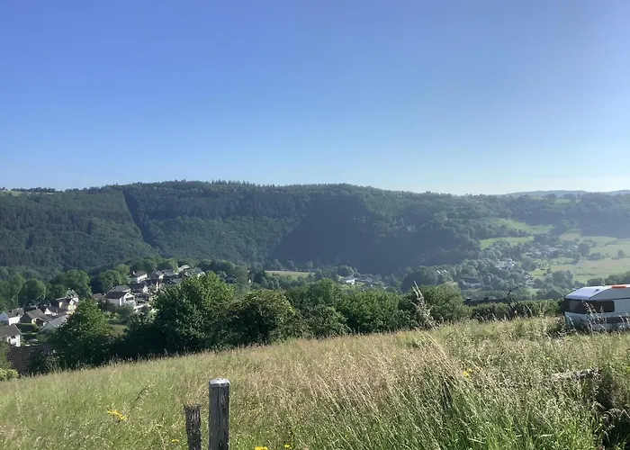Berg Blick Eifler Bauernhaus Modern Restauriert