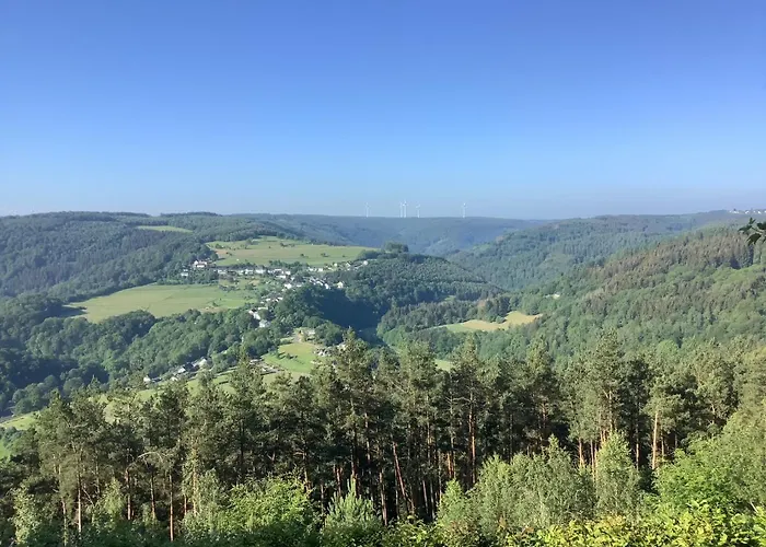 Berg Blick Eifler Bauernhaus Modern Restauriert